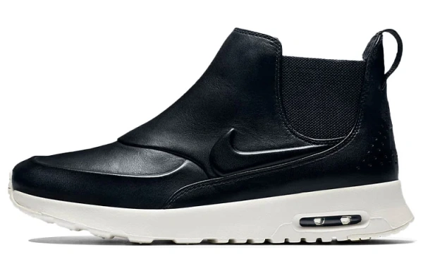 Nike Air Max THEA MID Топ Беговые кроссовки Женские Черные