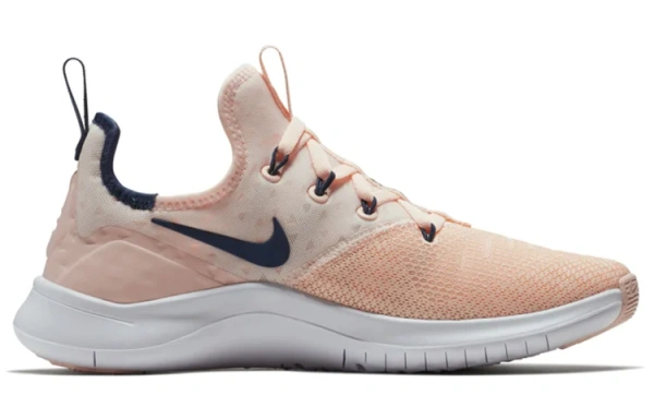 Nike Free TR Амортизаторы Устойчивые к истиранию Низкий Топ Кроссовки для тренировок Женские Пыльно-розовый