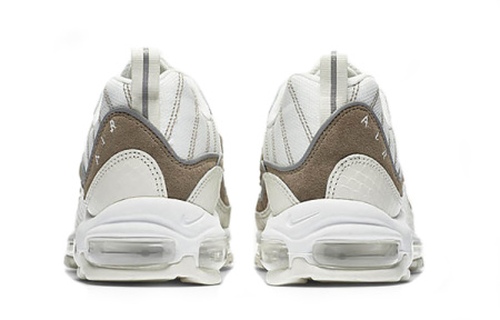 Nike Air Max 98 Комфортные Легкие Низкие Беговые Кроссовки Мужские Белые