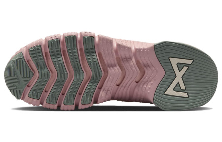 Nike Free Metcon 5 Комфортные Низкие Кроссовки для Тренировок Женские Бежево-Розовые