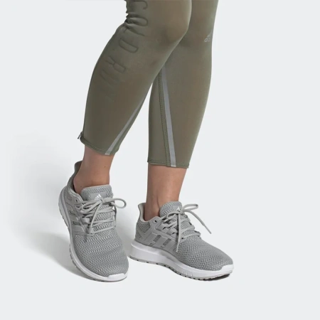 Adidas ULT Сетка Текстиль Устойчивый к истиранию Низкий топ Беговые кроссовки Женские Серый