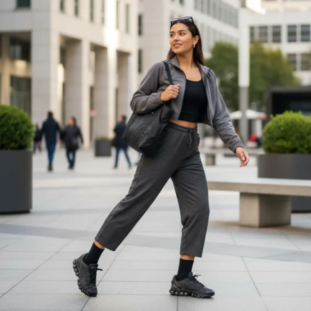 Nike Air Max DN8 Износостойкие Дышащие Поддерживающие Низкие Беговые Кроссовки Женские Черные