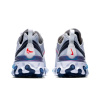 Nike React Element 55 Ткань Амортизация Баланс Низкий Верх Повседневные Беговые Кроссовки Женские Синие Серые