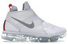 Nike Air Vapormax Удобные Износостойкие MID Топ Беговые Кроссовки Мужские Белые
