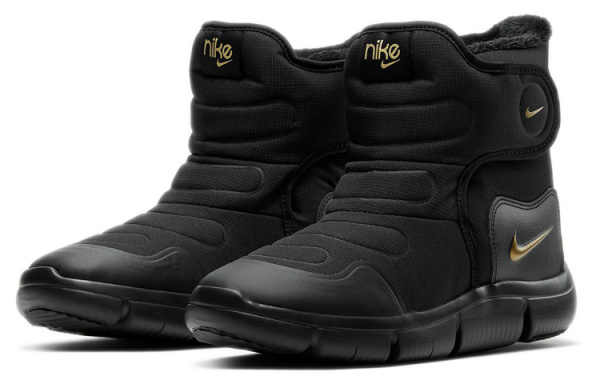Nike Novice Boot High Топ Детские Лайфстайл Кроссовки Черные Подростковые