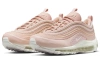 Nike Air Max 97 Vintage Устойчивые к истиранию Дышащие Низкие Повседневные Беговые Кроссовки Женские Розовые