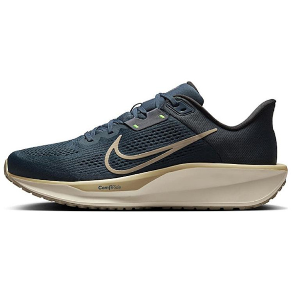 Nike Quest 6 Устойчивый к истиранию Дышащий Легкий Низкий Топ Повседневный Тренировочный Городской Коммутирующий Беговый Спортивный Мужской Синий