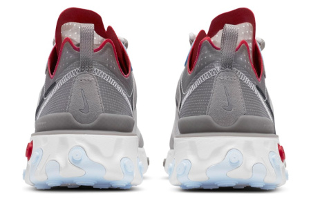 Nike React Element 55 Ткань Амортизация Противоскользящий Устойчивый к истиранию Низкий верх Повседневный