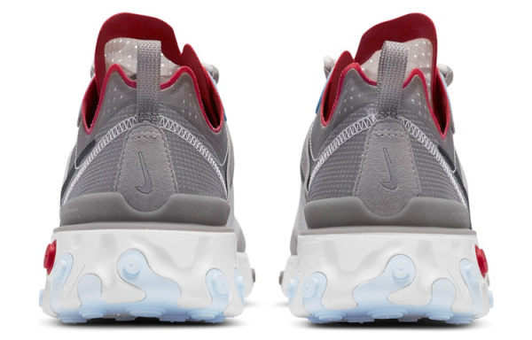 Nike React Element 55 Ткань Амортизация Противоскользящий Устойчивый к истиранию Низкий верх Повседневный
