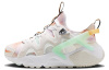 Nike Air Huarache Износостойкие Дышащие Легкие Низкие Беговые Кроссовки Женские Белые Розовые Зеленые
