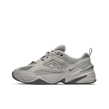 Nike M2K Tekno Дышащие Низкие Кеды для Детей Lifestyle Обувь Дымчато-Серый