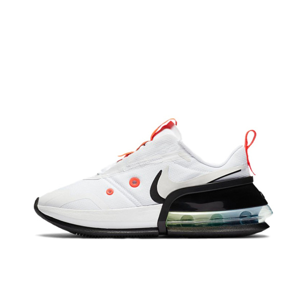 Nike Air Max Up Ткань Низкие Повседневные Беговые Кроссовки Женские Белые Черные
