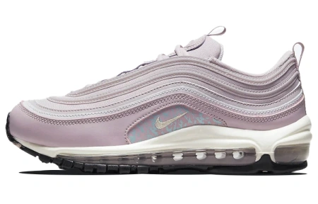 Nike Air Max 97 Vintage Дышащие Низкие Повседневные Беговые Кроссовки Женские Грязно-Розовые