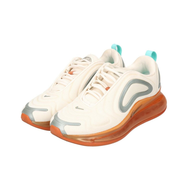 Nike Air Max 720 Ткань Низкий Верх Амортизирующие Повседневные Беговые Кроссовки Женские Асфальтовый Серый