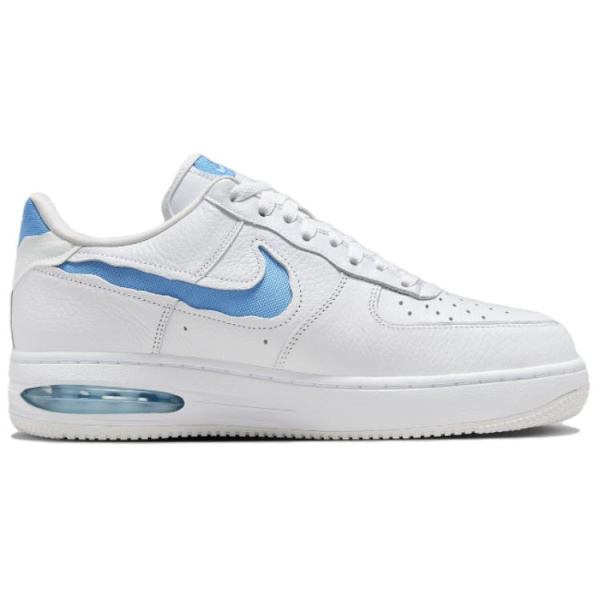 Nike Air Force 1 EVO Low Топ Скейтборд Кроссовки Мужские Белый Синий