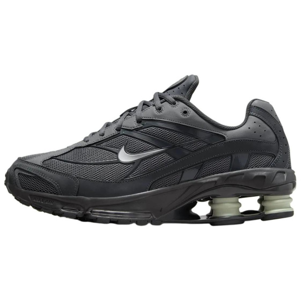 Nike Shox Ride 2 Амортизация Дышащий Легкий Низкий Верх Беговые кроссовки Унисекс Черный