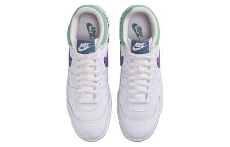 Nike Mac Attack 'Wimbledon' Устойчивые к истиранию Дышащий MID Скейтбординг Кроссовки Мужские Белый Зеленый
