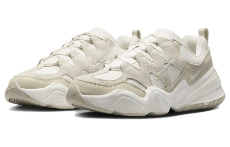 Nike Tech Hera Low Топ Повседневная обувь Женская Белый Серый