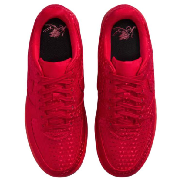 Nike Air Force 1 Low Топ Скейтборд Кроссовки Женские Красные