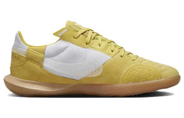 Nike Streetgato Коровья кожа Футбольные бутсы Мужской Сатурн Золотой