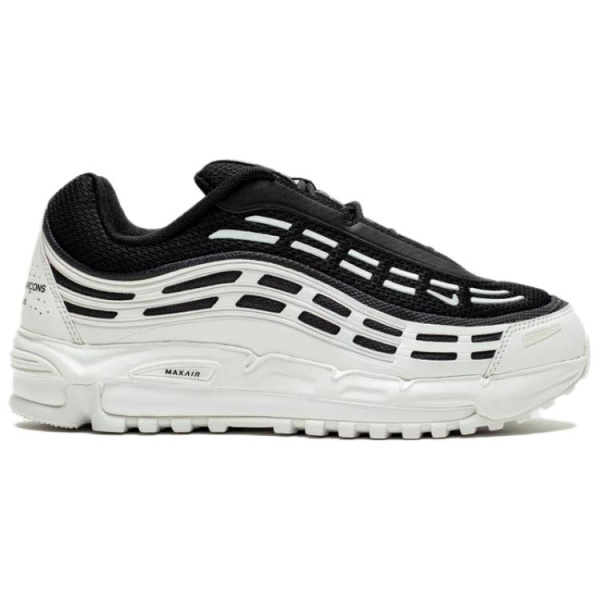 CDG Homme Plus X Nike AIR MAX TL 2,5 Мода Низкие Кроссовки для Бега Мужские Черно-Белые