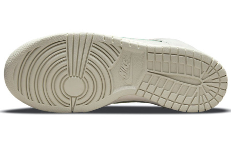 NIKE Dunk SE 'First Use' Золото Тон Замок Кожа Мраморный Устойчивый к Износу Дышащий Высокий Топ Детские Скейтбординги