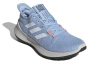Adidas SenseBounce+ Short Resistant и Breathable Low-Top Marathon Беговые кроссовки Женские Light Blue