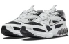 Nike Zoom Air Fire Винтаж Сетчатая ткань Искусственная кожа Низкие кеды для бега Женские Белый Черный