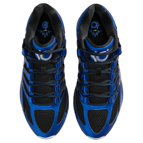 Nike KD 18 Поддержка Сцепление Отскок Баскетбольные кроссовки Мужской Синий