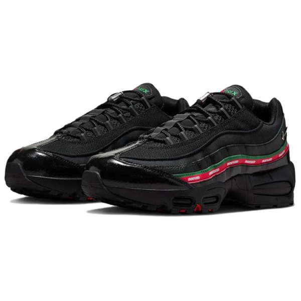 UNDEFEATED X Nike Air Max 95 Беговые кроссовки Унисекс Черный Красный