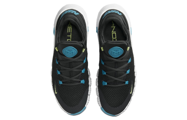 Nike Free Metcon Амортизация Противоскользящие Низкие Кроссовки для тренировок Мужские Черные