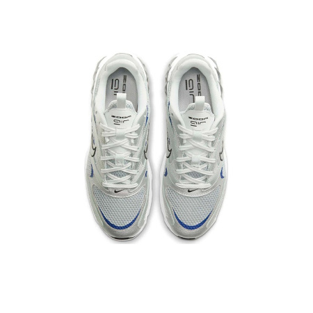 Nike Zoom Air Fire Удобно и модно Амортизация Противоскользящие Низкие Беговые кроссовки Женские Белые Серебряные