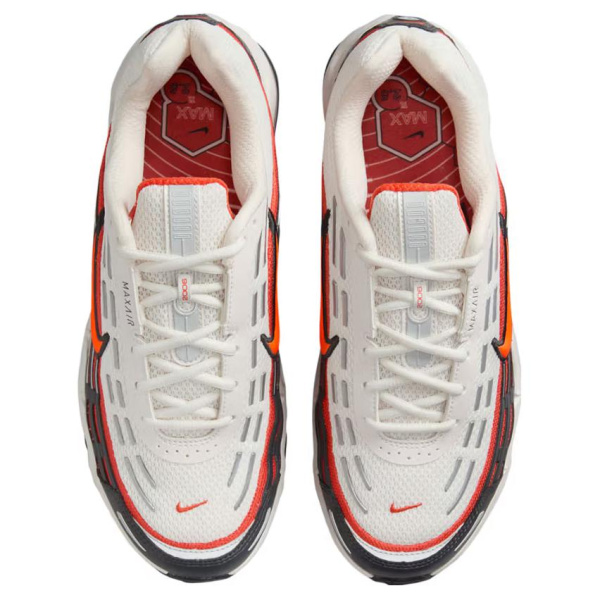 Nike Air Max Tl 2,5 Удобные и Легкие Устойчивые к Износу Низкие Повседневные Беговые Кроссовки Унисекс Белый Оранжевый
