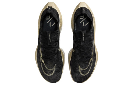 Nike Air Zoom Alphafly Next% 2 Беговые кроссовки Низкий Топ Черный/Золото Мужской