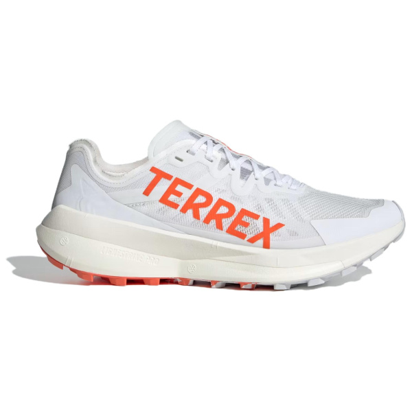 Adidas TERREX AGRAVIC SPEED Противоскользящие Износостойкие Низкие Беговые кроссовки Мужские Белый Оранжевый