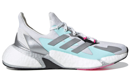 Adidas X9000l4 Ткань Амортизация Дышащий Противоскользящий Низкий Топ Марафон Беговые кроссовки Женские