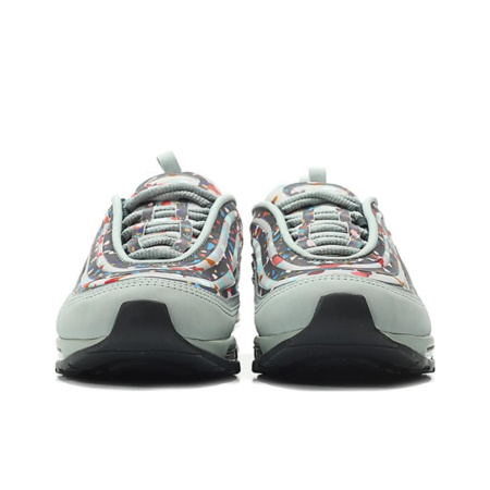 Nike Air Max 97 Легкий Низкий Беговые кроссовки Унисекс Многоцветные