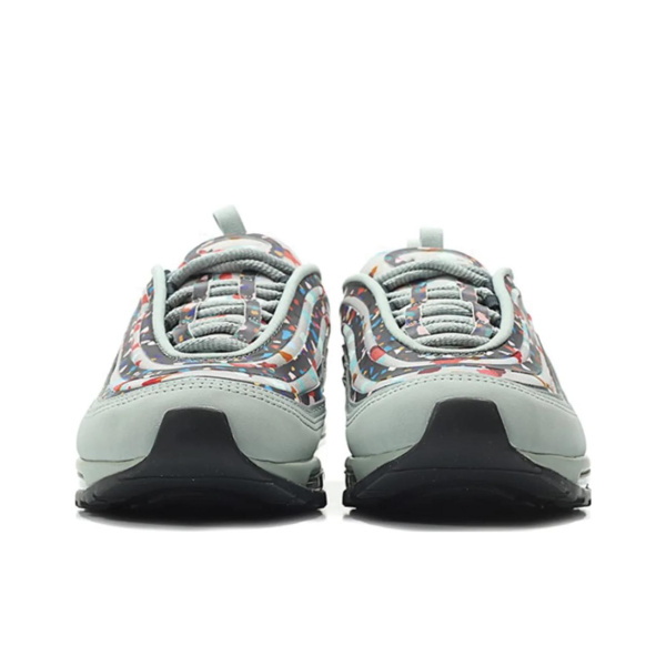 Nike Air Max 97 Легкий Низкий Беговые кроссовки Унисекс Многоцветные