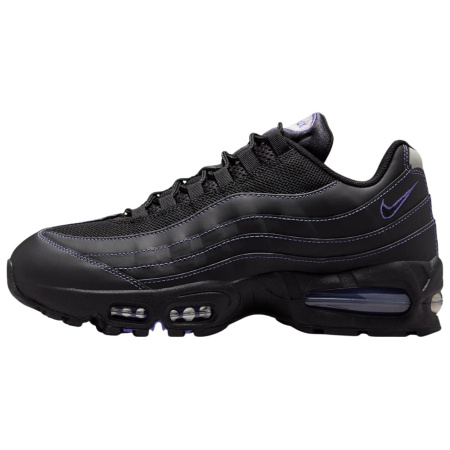 Nike Air Max 95 Комфортный Устойчивый к истиранию Низкий Топ Резина Повседневные Беговые Кроссовки Мужские Черные