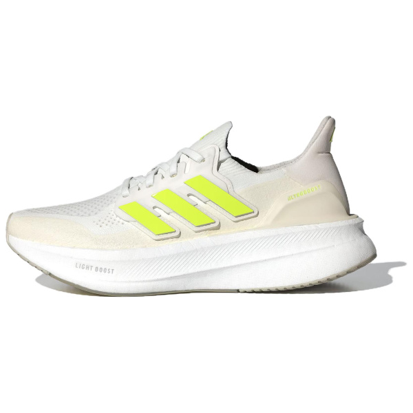 Adidas Ultraboost 5,0 Противоскользящие Устойчивые к износу Низкие Повседневные Беговые Кроссовки Женские Белые