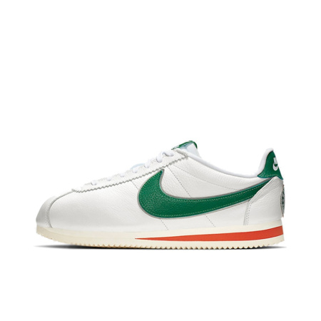 Stranger Things x Nike Classic Cortes Дышащий и Легкий Низкий Топ Тренировочные Беговые Кроссовки Унисекс Белый