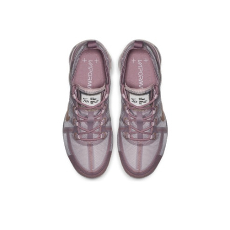 Nike VaporMax 2019 Спортивная сетка ткань низкий верх повседневные беговые кроссовки женские розовые