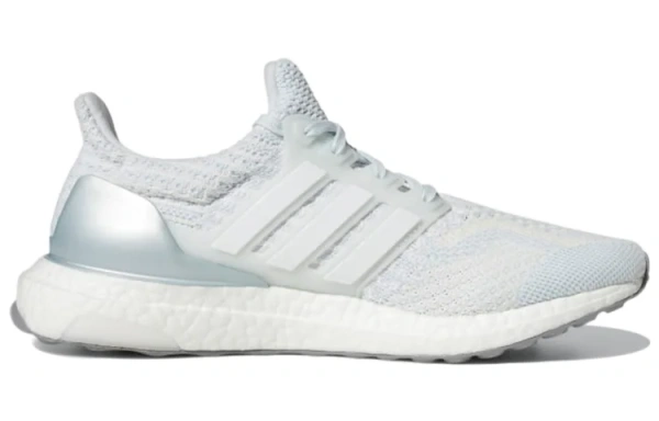 Adidas ULT Амортизация Устойчивость к истиранию Низкий верх Повседневные беговые кроссовки Женские Белый Циан