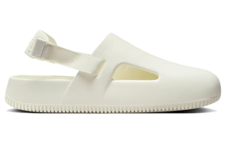 Nike Calm Mule Резиновые тапочки с подошвой женские бежевые