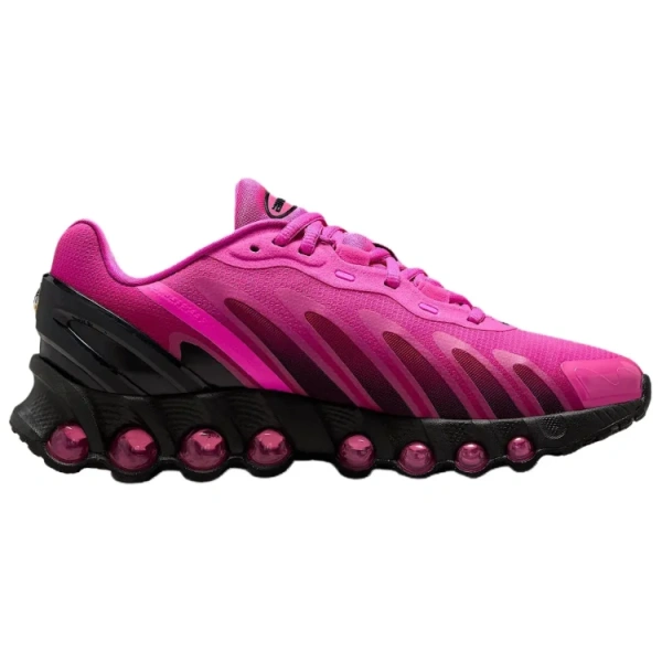Nike Air Max DN8 Дышащая Поддержка Низкий Верх Повседневные Беговые Кроссовки Женские Красный Черный