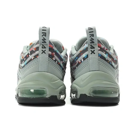 Nike Air Max 97 Легкий Низкий Беговые кроссовки Унисекс Многоцветные