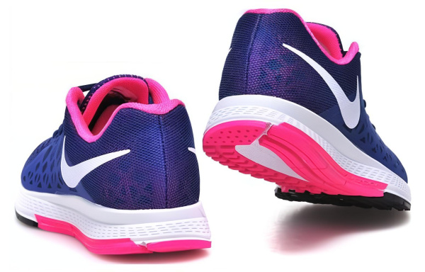 Nike Air Zoom Pegasus 31 Противоскользящие Устойчивые к истиранию Низкие Беговые кроссовки Женские Синие