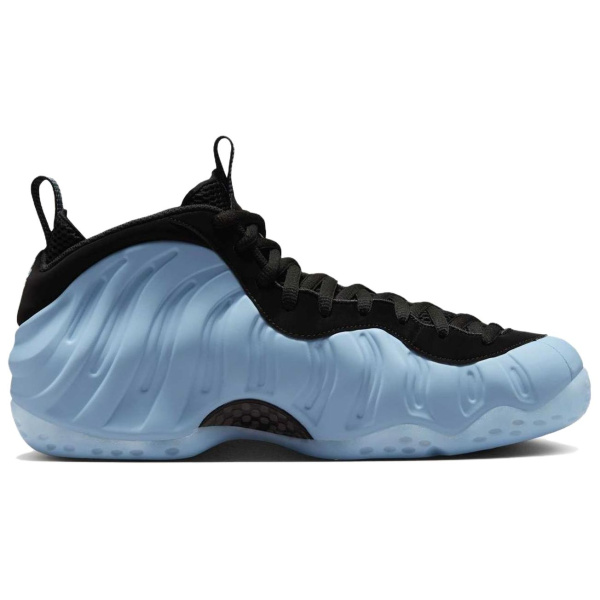 Nike Foamposite One MID Топ Винтажные Баскетбольные Кроссовки Унисекс Светло-Синий