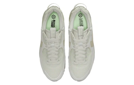 Nike Air Max 90 противоскользящие устойчивые к истиранию дышащие низкие кроссовки Airma для бега женские бежевые