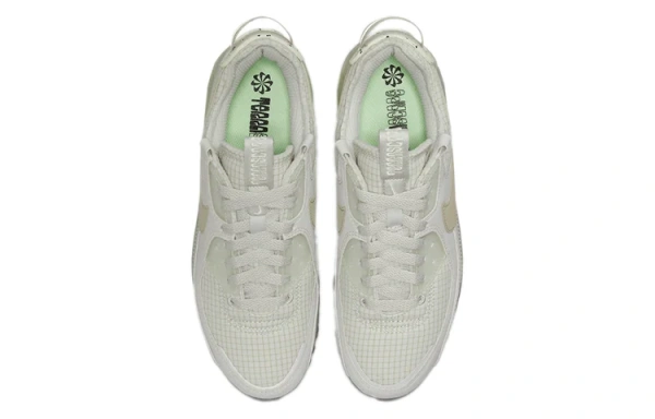 Nike Air Max 90 противоскользящие устойчивые к истиранию дышащие низкие кроссовки Airma для бега женские бежевые
